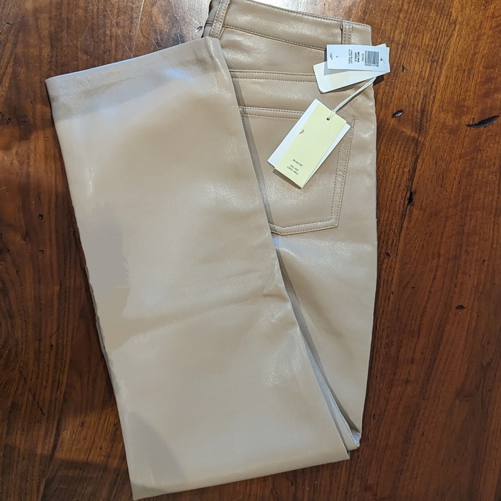Aritizia Faux Leather Pants
